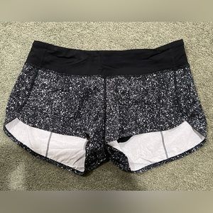 Lululemon Speed Up low rise shorts